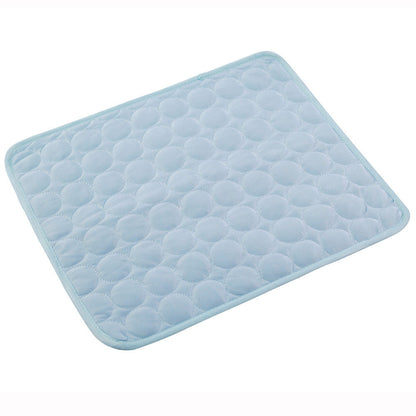 Pet Cooling Pad - Ice Silk Summer Mat for Dogs & Cats