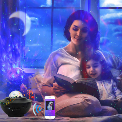 USB Music Player LED Night Light - Smart Ambient Lighting with Audio
