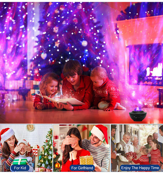 USB Music Player LED Night Light - Smart Ambient Lighting with Audio
