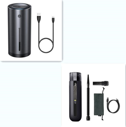 Car Handheld Mini Vacuum Cleaner - Portable Auto Detailing Vacuum