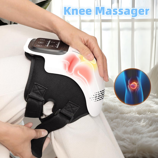Intelligent Infrared Electric Heating Knee Massager Physiotherapy Instrument Air Pressure Vibration Rehabilitation Pain Relief