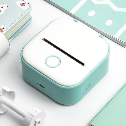 Portable Mini Thermal Label Printer - Bluetooth Wireless Photo & Label Printer