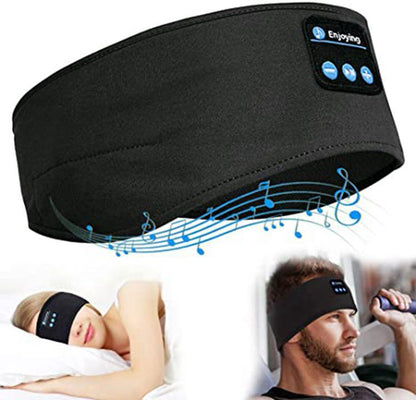 Bluetooth Sleep Headband - Wireless V5.0 Sports Headphones for Music & Calls