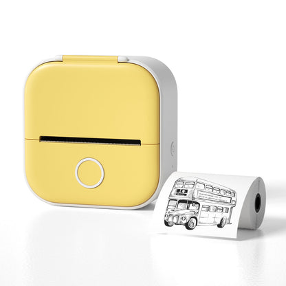 Portable Mini Thermal Label Printer - Bluetooth Wireless Photo & Label Printer