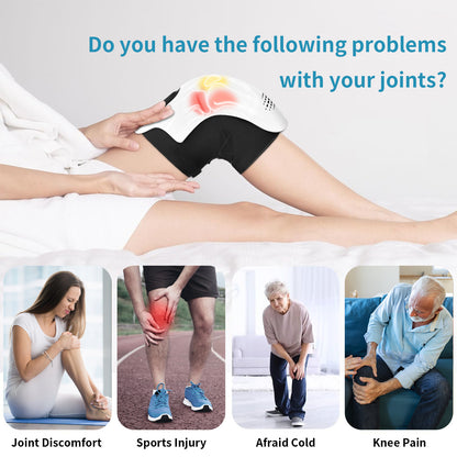 Intelligent Infrared Electric Heating Knee Massager Physiotherapy Instrument Air Pressure Vibration Rehabilitation Pain Relief
